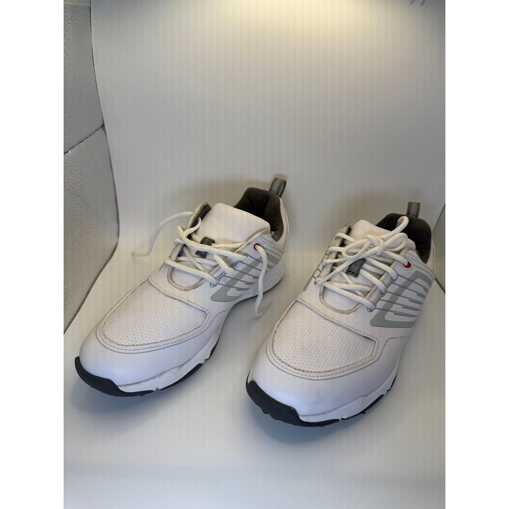 FootJoy FJ Fury Spikeless Golf Shoes White Blue 45027 Men's Size 6M Tenni Shoes